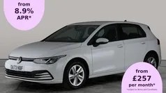 White Used 2023 VW Golf VIII Life Hatchback | £18,309 (Fair price)