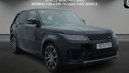 Used Land Rover Range Rover Sport HSE 250 HP (183 kW) 2021 Santorini black SUV