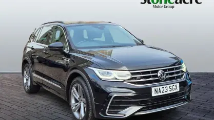 Used VW Tiguan R-line Edition 150 HP (110 kW) 2023 Black SUV