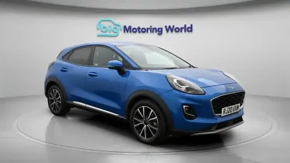 Used Ford Puma Titanium 125 HP (91 kW) 2020 Blue SUV