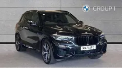 Black Used 2021 BMW X5 M Sport SUV | £40,650 (Fair price)