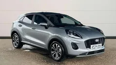 Solar silver (premium paint) Used 2024 Ford Puma Titanium Hatchback | £20,995 (Fair price)