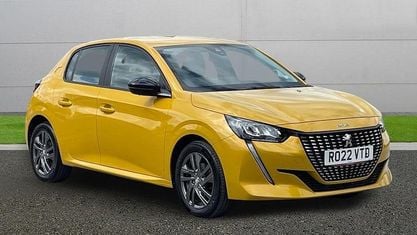 Używany Peugeot 208 Active Premium 75 KM (55 kW) 2022 Żółty Hatchback