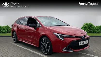Used Toyota Corolla 178 HP (130 kW) 2025 Scarlet flare (premium paint) Estate