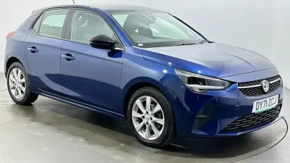 Used Vauxhall Corsa 75 HP (55 kW) 2021 Blue Hatchback