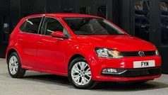 Red Used 2015 VW Polo SE Hatchback | £4,295 (Fair price)