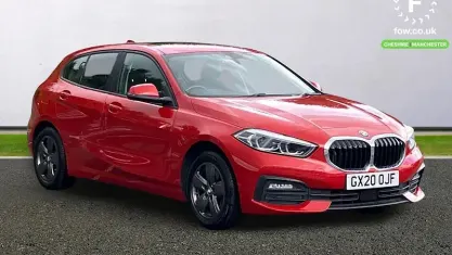 Used BMW 116 Comfort Edition 116 HP (85 kW) 2020 Red Hatchback