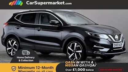 Black Used 2019 Nissan Qashqai Tekna SUV | £11,197 (Fair price)
