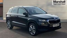 Black magic pearl effect Used 2025 Skoda Karoq SE L SUV | £26,440 (Fair price)