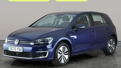 Used VW e-Golf 100 kW (136 HP) 2019 Blue Hatchback