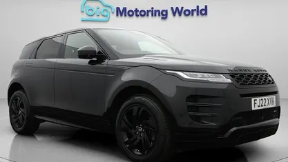 Begagnad Land Rover Range Rover evoque R-Dynamic 207 HK (152 kW) 2022 Svart SUV