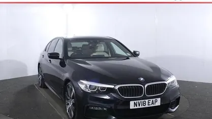Used BMW 520 M Sport 190 HP (139 kW) 2018 Black Sedan