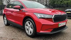Velvet red metallic Used 2024 Skoda Enyaq iV SUV | £27,301 (Good price)