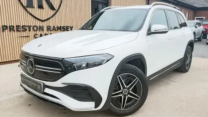 Używany Mercedes EQB350 AMG line 214 kW (292 KM) 2023 Biały SUV