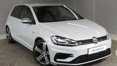 Silver Used 2018 VW Golf VII R Hatchback | £19,995 (Fair price)