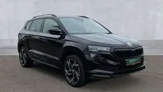 Black magic pearlescent Used 2024 Skoda Karoq SportLine SUV | £29,995 (Fair price)