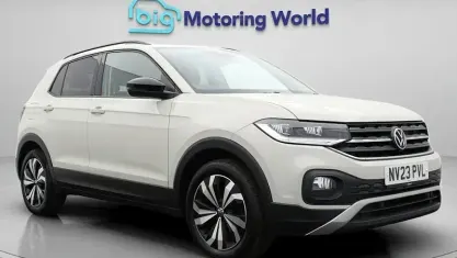 Used VW T-Cross Black Edition 95 HP (69 kW) 2023 Grey SUV
