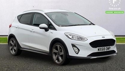 Używany Ford Fiesta Active 125 KM (91 kW) 2018 Biały Hatchback