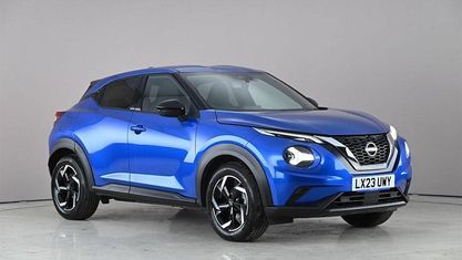 Gebraucht Nissan Juke N-Connecta 114 PS (83 kW) 2023 Blau SUV