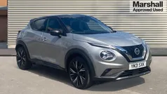 Silver Used 2021 Nissan Juke Tekna+ SUV | £16,360 (Fair price)