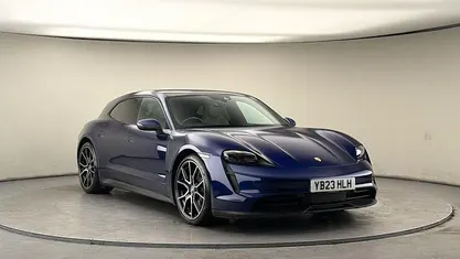 Used Porsche Taycan Sport Turismo 300 kW (408 HP) 2023 Gentian blue Estate