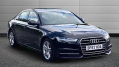 Black Used 2017 Audi A6 S-Line Sedan | £13,150 (Fair price)