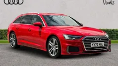 Red Used 2022 Audi A6 S-Line Estate | £30,770 (Fair price)