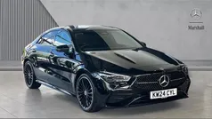 Night black Used 2024 Mercedes CLA220 AMG Line Premium Plus Sedan | £32,937 (Fair price)