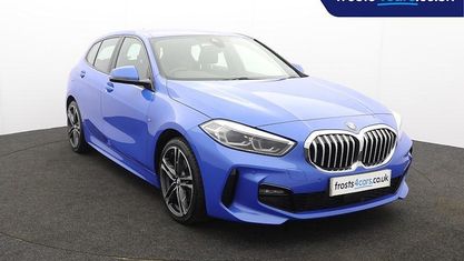 Second-hand BMW 118 M Sport 136 CP (100 kW) 2023 Albastru Hatchback