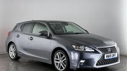 Used Lexus CT200h Luxury Line 136 HP (100 kW) 2018 Grey Hatchback