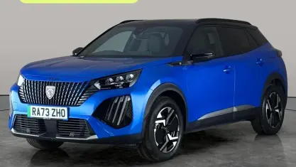 Used Peugeot e-2008 GTi 114 kW (156 HP) 2024 Blue SUV