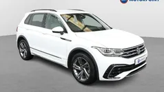 White Used 2024 VW Tiguan R-line Edition SUV | £29,149 (Fair price)
