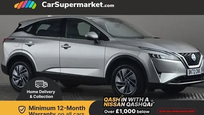 Silver Used 2022 Nissan Qashqai Acenta Premium SUV | £15,897 (Fair price)