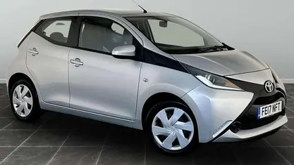 Silver Used 2017 Toyota Aygo X-play Hatchback | £3,295 (Good price)