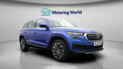 Begagnad Skoda Kodiaq SE L Executive 150 HK (110 kW) 2023 Blå SUV