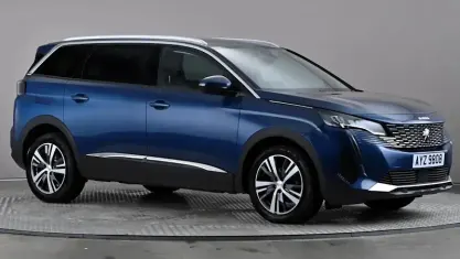 Used Peugeot 5008 Allure Premium 131 HP (96 kW) 2021 Blue SUV
