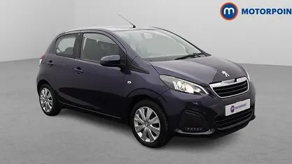 Used Peugeot 108 Active 68 HP (50 kW) 2018 Blue Hatchback