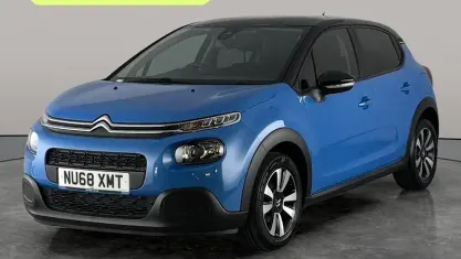 Used Citroën C3 Feel 82 HP (60 kW) 2018 Blue Hatchback