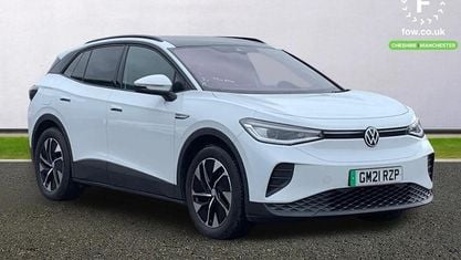 Begagnad VW ID.4 Pro Performance 150 kW (204 HK) 2021 Vit SUV