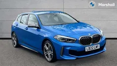 Misano blue metallic Used 2022 BMW M135 Comfort Edition Hatchback | £26,671 (Fair price)