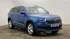 Race blue metallic Used 2022 Skoda Kodiaq SE L SUV | £21,995 (Fair price)
