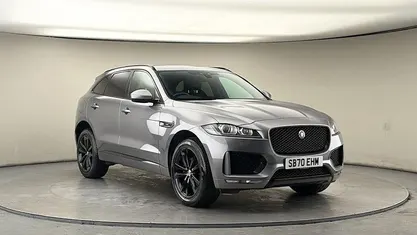 Used Jaguar F-Pace Chequered Flag 180 HP (132 kW) 2020 Eiger grey SUV