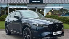 Deep crystal blue Used 2023 Mazda CX-5 Homura-Line SUV | £25,730 (Fair price)
