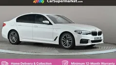 White Used 2019 BMW 520 M Sport Sedan | £15,997 (Fair price)
