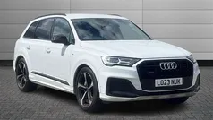 Glacier white Used 2023 Audi Q7 S-Line SUV | £48,995 (Fair price)