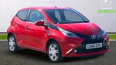 Red Used 2016 Toyota Aygo x-press Hatchback | £7,399 (Fair price)