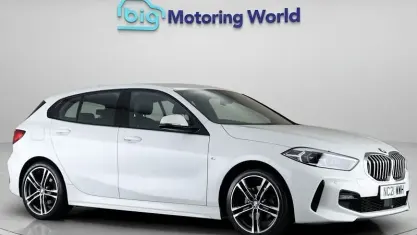 Used BMW 118 M Sport 136 HP (100 kW) 2021 White Hatchback