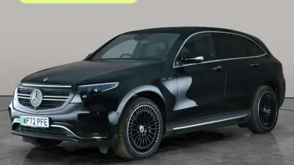 Usado Mercedes EQC400 AMG Line Premium Plus 300 kW (408 CV) 2023 Negro SUV