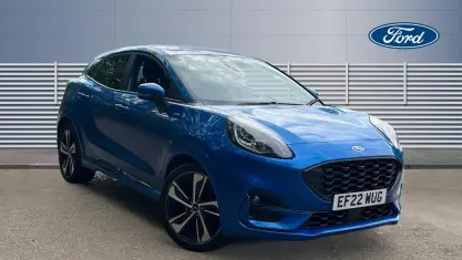 Used Ford Puma ST-Line X 155 HP (114 kW) 2022 Blue SUV
