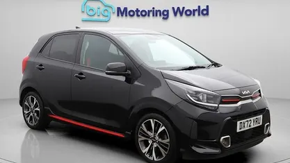 Used Kia Picanto GT-Line 67 HP (49 kW) 2023 Black Hatchback